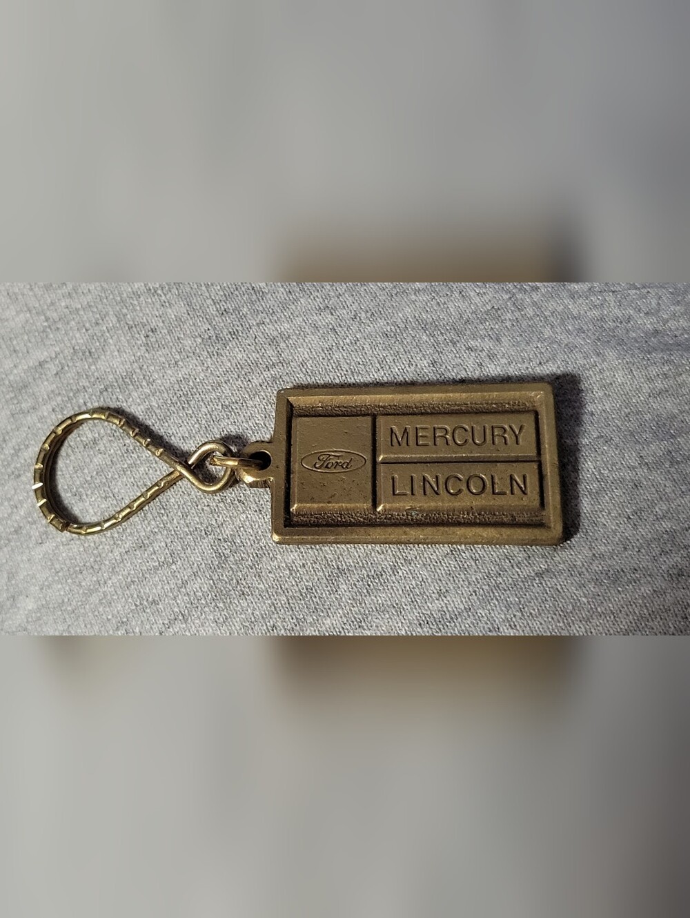 Vintage Ford Mercury Lincoln NY Islanders 20th Anniversary Keychain